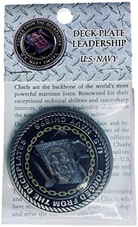 Vodstvo palube američke mornarice vodstvo ploče krivotvoreno s ploča s pločama Challenge Coin