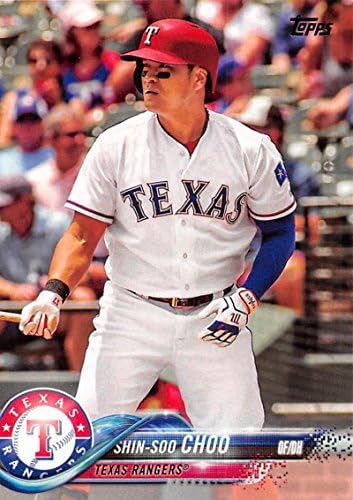2018 Topps 199 Shin-Soo Choo Texas Rangers Baseball Card