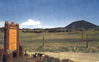 Capulin, razglednica New Mexico