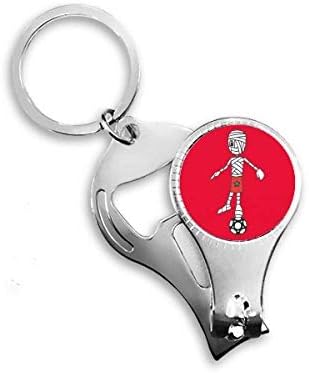 Marokanski nogometni mama Sport Sport za nokte za nokte za nokte otvarač za bočicu za bočicu ključeva