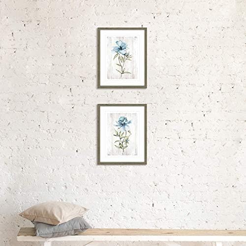 Spavaća soba uokvirena cvjetna zidna umjetnost: 2 komada dnevna soba Moderni Sažetak Jednostavno umjetničko djelo kupaonica suvremeni