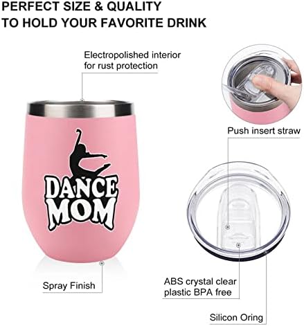 Plesni mama Tumbler šalica vakuum izolirana šalica šalica za kavu od nehrđajućeg čelika boca za kavu s poklopcem 12 oz s poklopcem