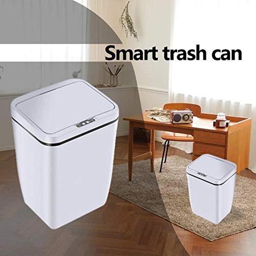 Skimt smeće limenke u kupaonici 12l Home Inteligentno smeće Can automatski senzor za prašinu pametni senzor Električni kanti za otpad