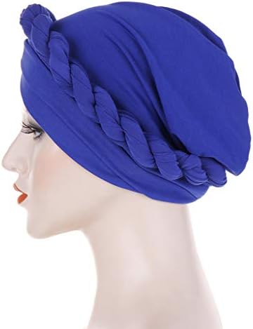 Afričke glave za crne žene omota za kosu omotaju šešir žene turban unaprijed vezana kapica za upletenu pletenicu