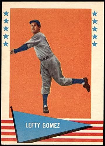 1961. Fleer 34 Lefty Gomez New York Yankees Ex/Mt Yankees