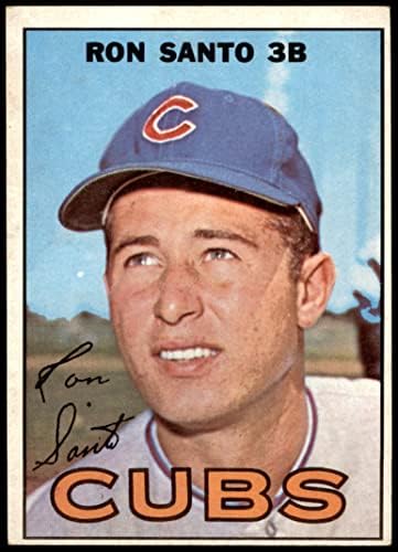 1967. Topps 70 Ron Santo Chicago Cubs vg Cubs