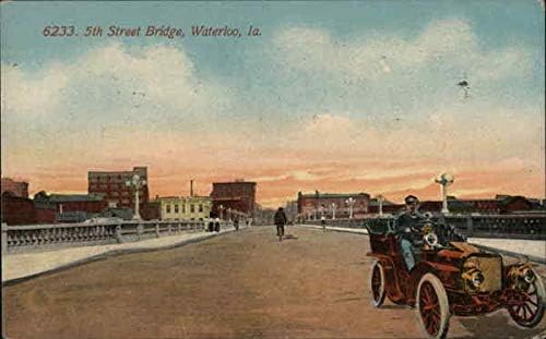most Vaterloo u 5. ulici, ia, originalna Antikna razglednica iz 1914
