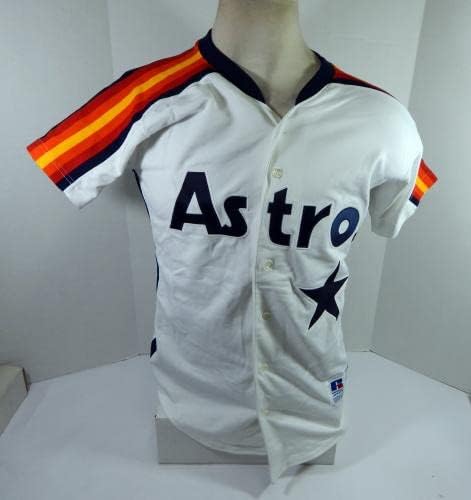 Houston Astros Bob Knepper 39 Igra je koristio bijeli Jersey 43 DP35506 - Igra korištena MLB dresova