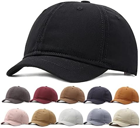 Muška Faringoto pamučna bejzbolska kapa s kratkim obodom ležerna šiljasta kapa ženski svestrani šešir za jahanje