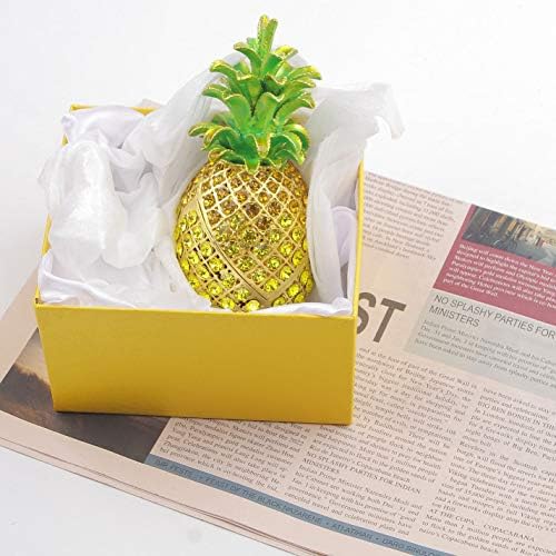 SevenBees Ananas sa šarkiranim kutijama za sitnice ukrasne kutije za nakit za poklon