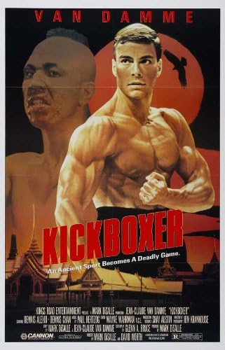 Pop kultura grafika Kickboxer Poster film 11x17 Jean-Claude Van Damme Rochelle Ashana Dennis Chan Dennis Alexio