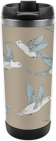 Humming ptičja šalica vakuuma od nehrđajućeg čelika Izolirana šalica kave s poklopcem 13oz/380ml