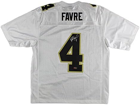 Brett Favre potpisao je Southern Mississippi Golden Eagles Football Nike Game White NCAA Jersey - Autografirani NFL dresovi