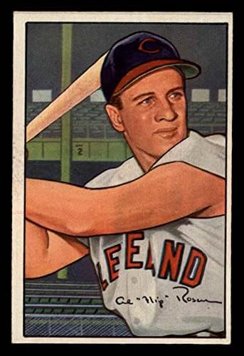 1952. Bowman Redovna bejzbol Card151 Al Rosen iz Cleveland Indijance Izvrsno