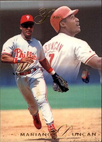 1993. Flair 98 Mariano Duncan Philadelphia Phillies MLB bejzbol kartica NM-MT
