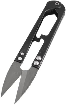 Aexit crni ručni alat za ručni alati metal nit krojač prediva proljetne škare škare i škare rezač uboda