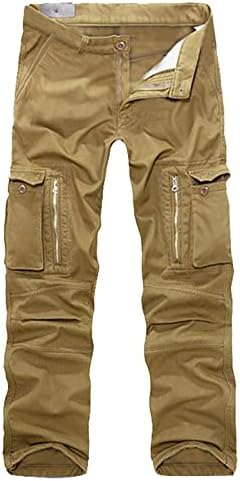 Muški kombinezoni, teretne hlače, modne, Plus size, oprane, jednobojne, Plus size, baršunaste casual sportske hlače s više džepova