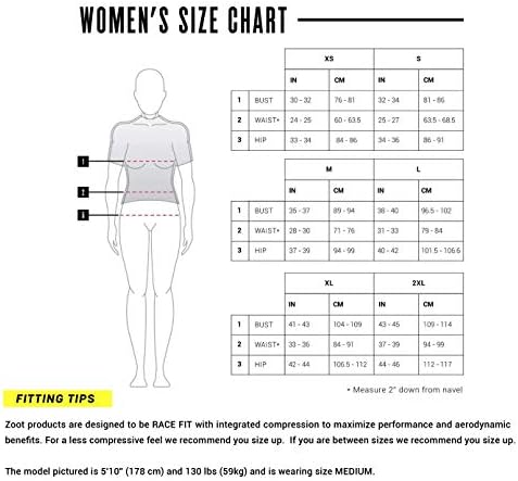 Zoot Women's Ltd 6-inčne tri kratke hlače-Triatlonske kratke hlače, Swim, Run & Bike Shorts w/Primo tkanina i džepovi