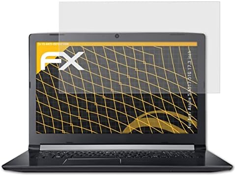 ATFOLIX Zaslon Kompatibilan s Acer Aspire 5 A517-51G 17,3 inčni Zaštitni film zaslona, ​​anti-reflektivni i šok koji apsorbira FX zaštitni