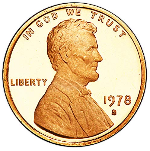 1978. S dokaz Lincoln Memorial Cent Choice Necirkulirana američka metvica