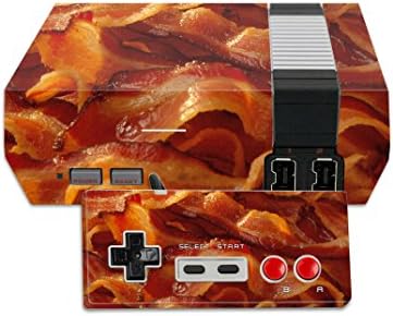 Mogryyskins koža kompatibilna s Nintendo Nes Classic Edition Wrat Wrat naljepnica Skins Skins Bacon