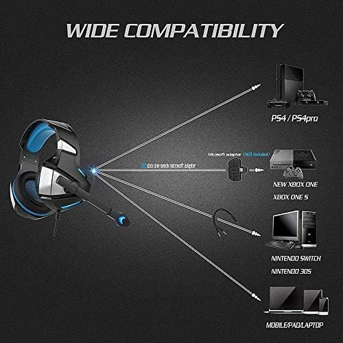 igraonica za slušalice 3,5 mm Led slušalice za PC SW za PS4 / Slim / Pro Xbox One S X Glow, on-line upravljanje, za slušalice PS4 YANG1MN
