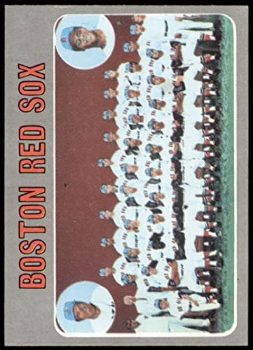 1970. Topps 563 Red Sox Team Boston Red Sox Ex/MT+ Red Sox