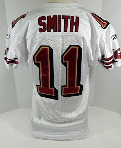 2007. San Francisco 49ers Alex Smith 11 Igra izdana White Jersey 44 dp12797 - Nepotpisana NFL igra korištena dresova