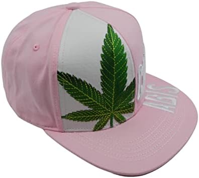 Popfizzy šešir od korova za žene, kapu za ravna marihuana, ružičasti dodaci za korov, kapu za list od korova, pokloni za korov, pokloni