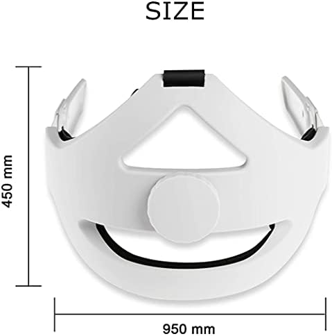 Remen za glavu kompatibilan s VR slušalicama zamjena za elitni remen podesivi udoban remen s jastukom glave Smanjite tlak za slušalice