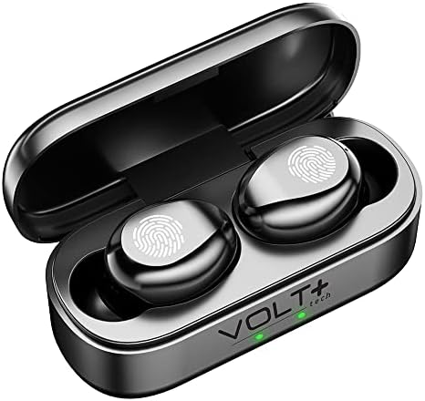 Volt Plus Tech Slim Travel Wireless v5.1 ušne uši kompatibilne s vašom Samsung Galaxy Tab S8 Ultra Ažurirano mikro tanko kućište s