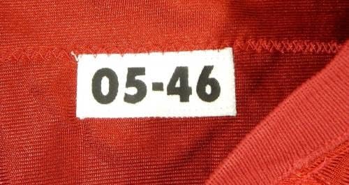 2005 San Francisco 49ers Chris Cooper 93 Igra izdana Red Jersey 46 DP23848 - Igra korištena MLB dresova