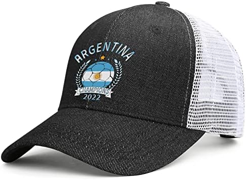 2022. Svjetski nogometni prvaci šešir Argentina mrežica Hat Adult Podesiva argentina nogometna kapica