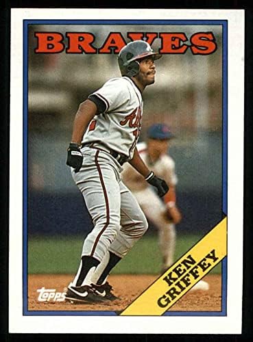 1988. Topps 443 Ken Griffey Atlanta Braves NM/MT Braves