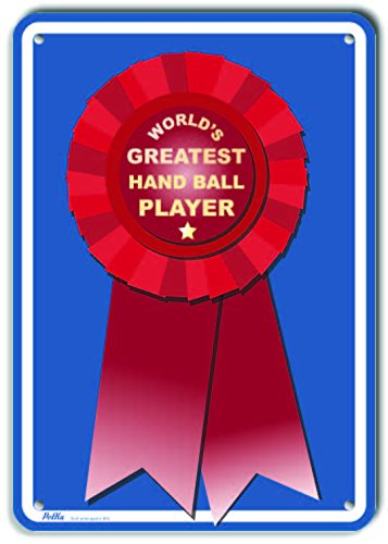 Najveći svjetski igrač kuglice plastični znak, 7 x 10, najveći svjetski crveni