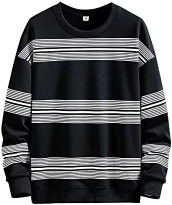 Twishirts za muškarce, 2023 proljetni novi trend boja gornja majica casual mladosti pulover dugih rukava pulover