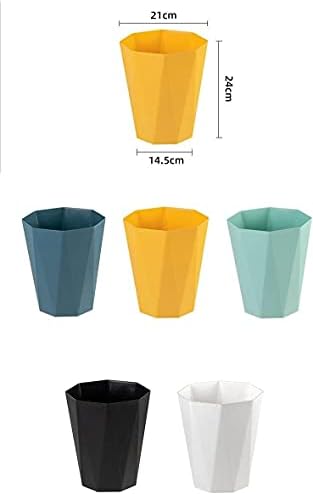 Kanta za smeće za kućne radinosti kanta za smeće nepravilnog oblika s otvorenom plastičnom košaricom za otpadni papir prikladna je