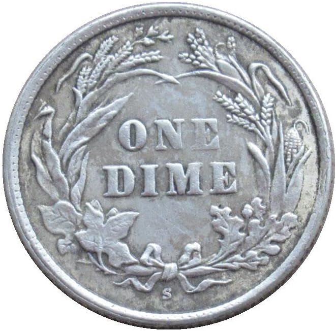 Američki brijač 10 Cent 1904 Srebrna replika Replika Komemorativna kovanica