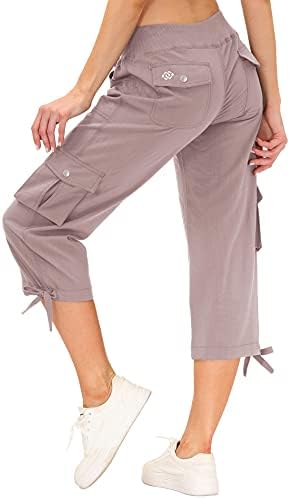 Ženske Capri teretne planinarske hlače about lagane brzosušeće sportske hlače za putovanja na otvorenom Ležerne labave udobne sa slatkim