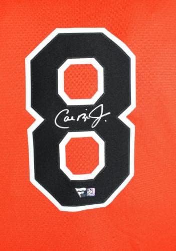 Cal Ripken Jr. Potpisao Orange Nike Cooperstown Baltimore Orioles Jersey- Fanatics - Autografirani MLB dresovi