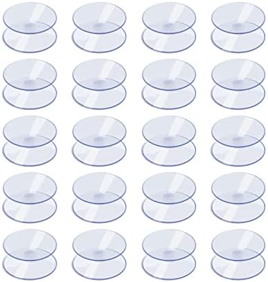 Aquaneat 20 pakiranje 0,8/1,2 inčni dvostrani usisni šalice za organizaciju gornje kuće za stakleni stol