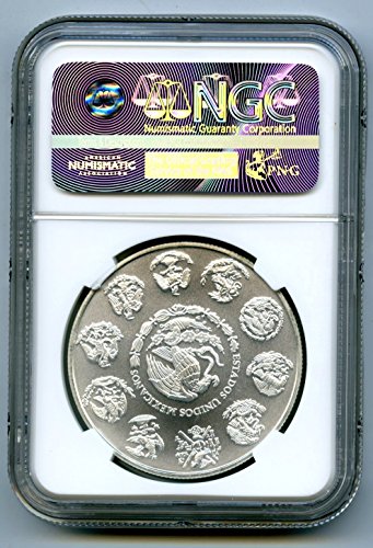 o Meksiko MO Libertad 1 oz Oza .999 Fine srebrni novčić prvo izdanje Silver MS70 NGC