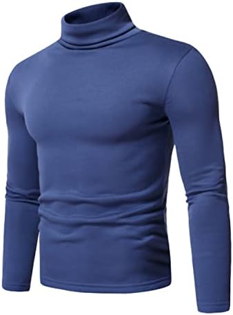 Maquide muški casual Slim Fit Osnovni vrhovi pleteni termalni kornjač pulover pulover