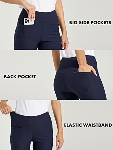 WILLIT ženske golf hlače protežu se ležerno povlačenje hlača Brzo suhe planinarske hlače kontrola trbuha