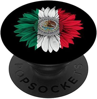 Meksiko zastava Suncokret Meksički korijeni Ponosni patriotski popsockets zamjenjivi popgrip