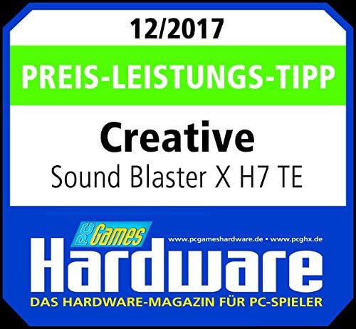 Kreativni laboratoriji zvuk blasterx h7 igračke slušalice 3,5 mm obil crno