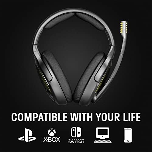 Gaming slušalice DROP + EPOS PC38X s шумоподавляющим mikrofonom, otvoren stražnji dio iznad uha, велюровыми амбушюрами, kompatibilna