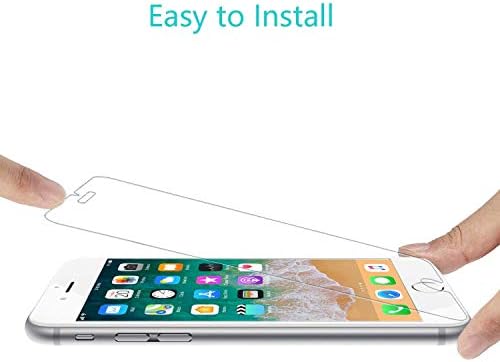 iPhone 5S, iPhone SE zaslon za zaslon 1. generacije, Etech [2 paket] Zaštitnik zaslona od kaljenog stakla za Apple iPhone 5/5s/5c [4