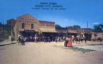 Dodge City, Kansas, razglednica