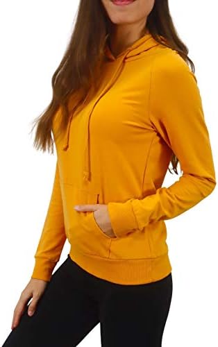 Čisti izgled ženska pulover lagana majica s prednjim džepom